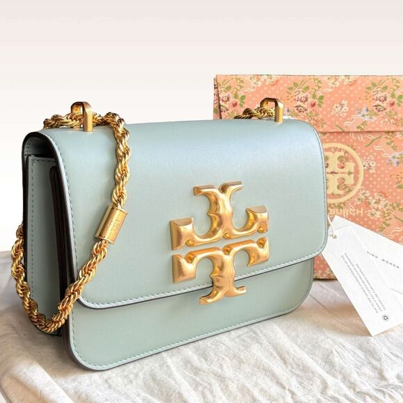 🚫SOLD🚫NWT Tory Burch Eleanor Small Convertible Leather Shoulder Bag - Picture 17 of 17